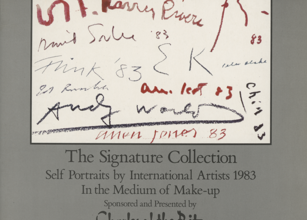 The Signature Collection, Self Portraits by International Artists 1983 In the Medium of Make-up